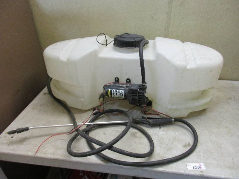 ATV sprayer tank