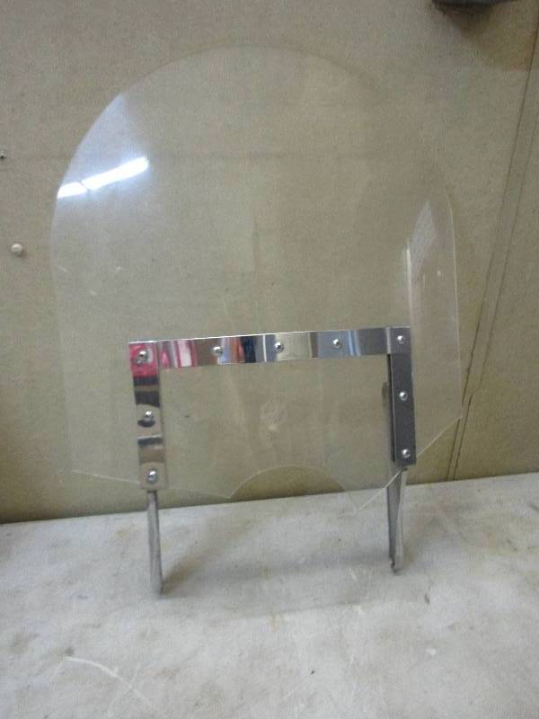Motorcycle windshield