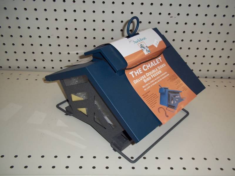 lot 32 image: The Chalet Two sided Bird Feeder