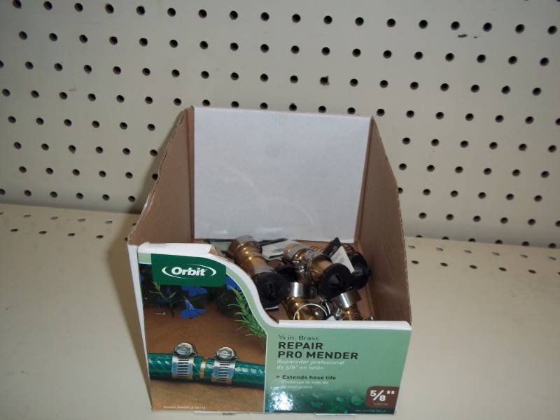 lot 34 image: Box of Hose Repair Kits  58