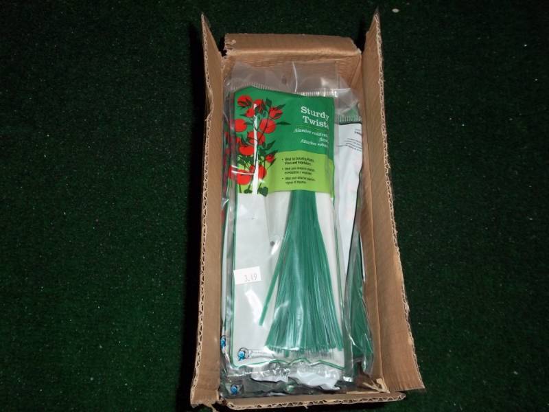 lot 74 image: Box of Sturdy Plant Twist Ties