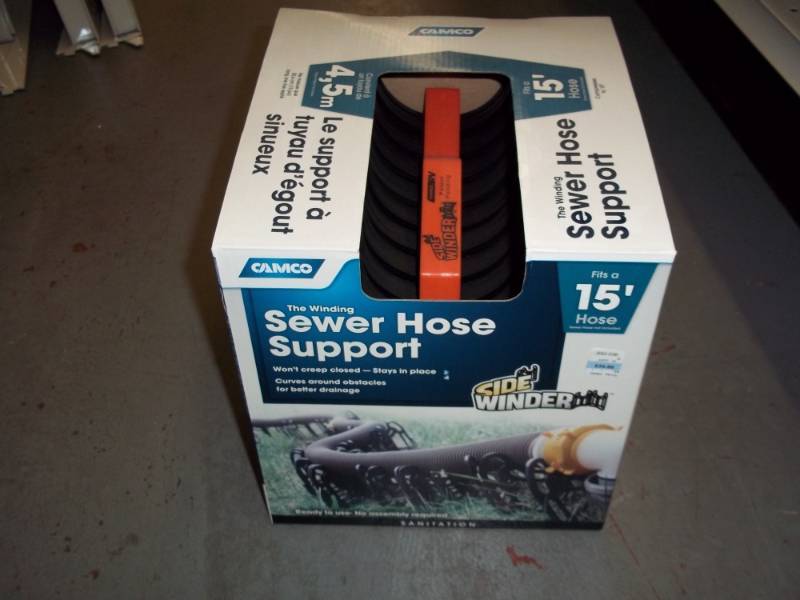 lot 110 image: 15 ft RV Sewer Hose Support Kit