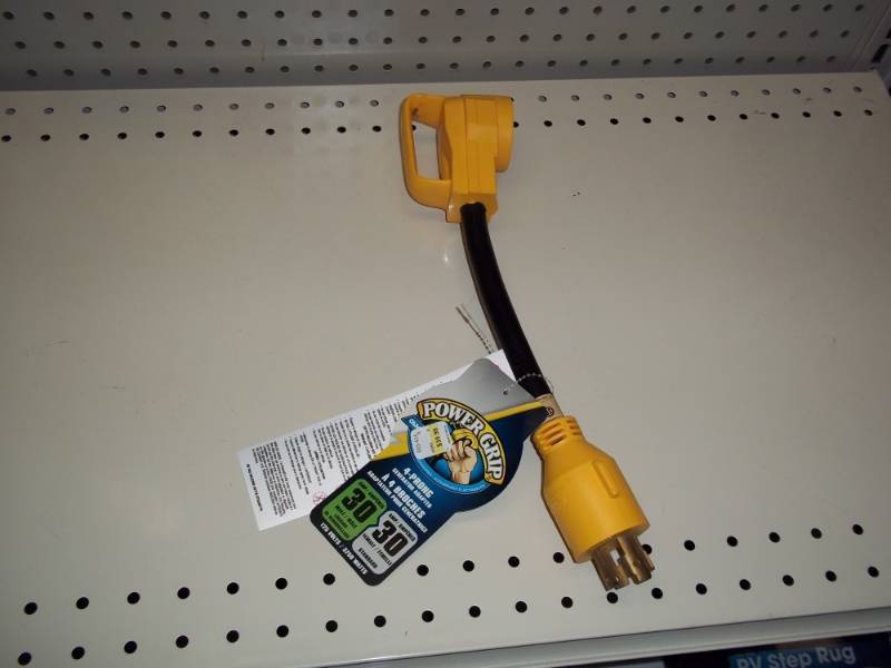 lot 126 image: Power Grip RV Generator Adapters