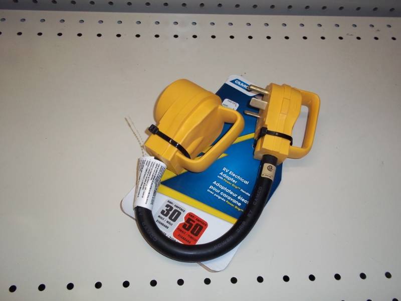 lot 130 image: Power Grip RV Generator Adapters