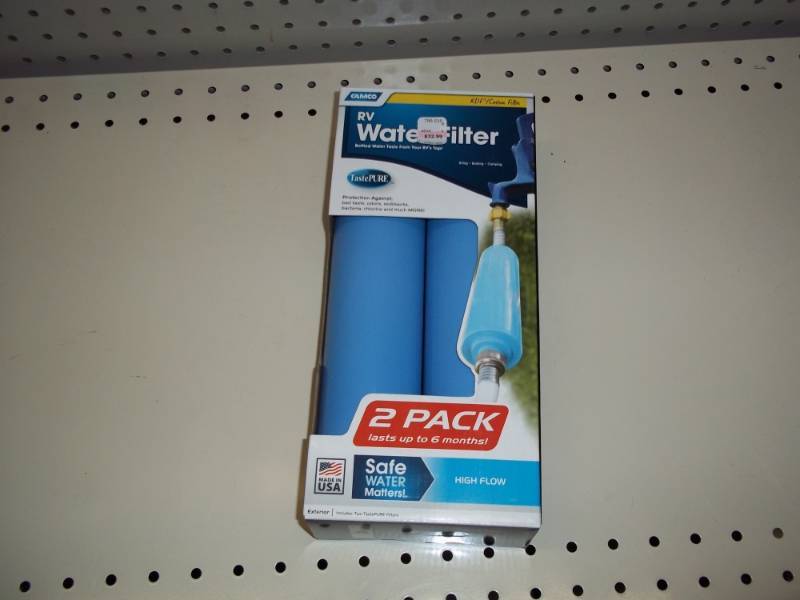lot 134 image: RV Water Filter 2 Pack