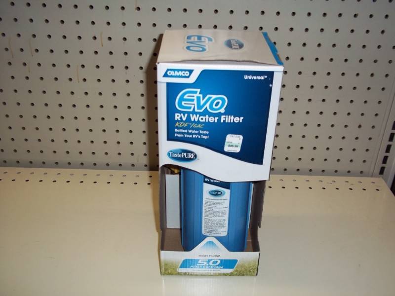 lot 135 image: RV Water Filter