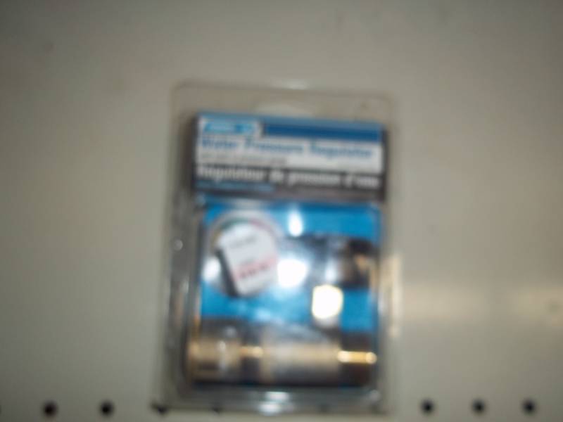 lot 138 image: RV Water Pressure Regulator