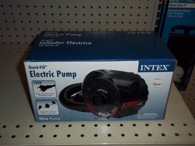 lot 142 image: Quick Fill Electric Air Pump