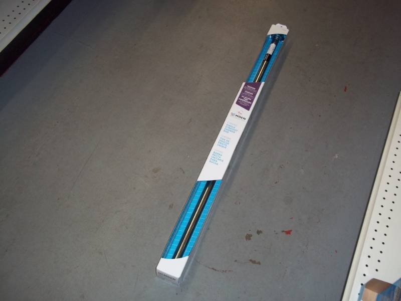 lot 177 image: Chrome Shower Curtain Rod