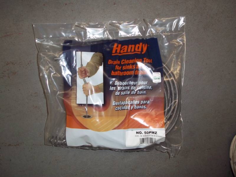 lot 184 image: Handy Drain Cleaning Tool 50 ft