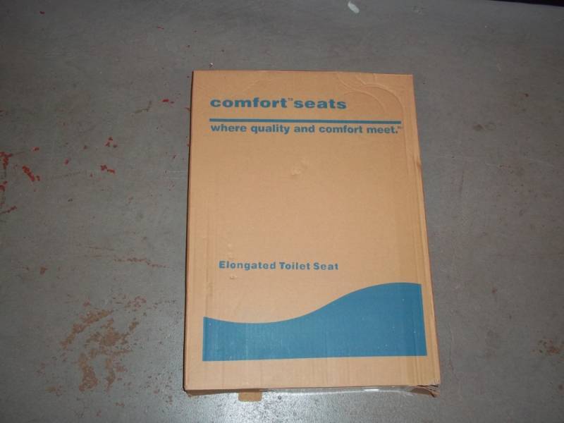 lot 188 image: Elongated Toilet Seat Bone color