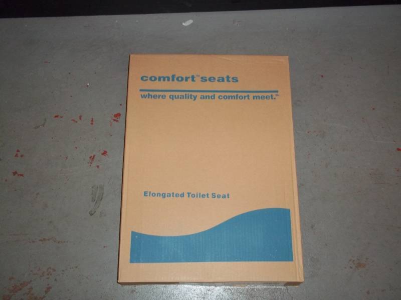 lot 189 image: Elongated Toilet Seat Bone color