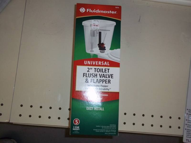 lot 199 image: 2 in Toilet Flapper Flusher