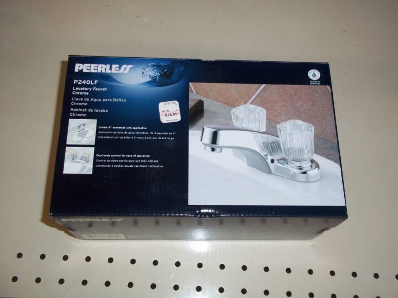 lot 221 image: Bathroom Faucet