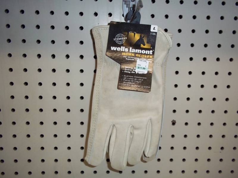 lot 277 image: Leather Gloves Large