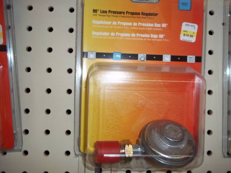 lot 298 image: 90 Deg Low Pressure Regulator