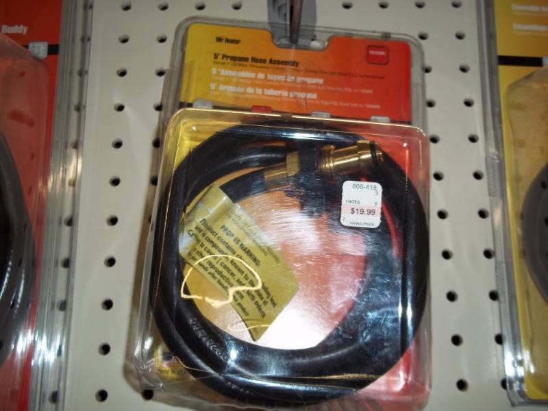 lot 316 image: 5 ft Propane Hose Assembly