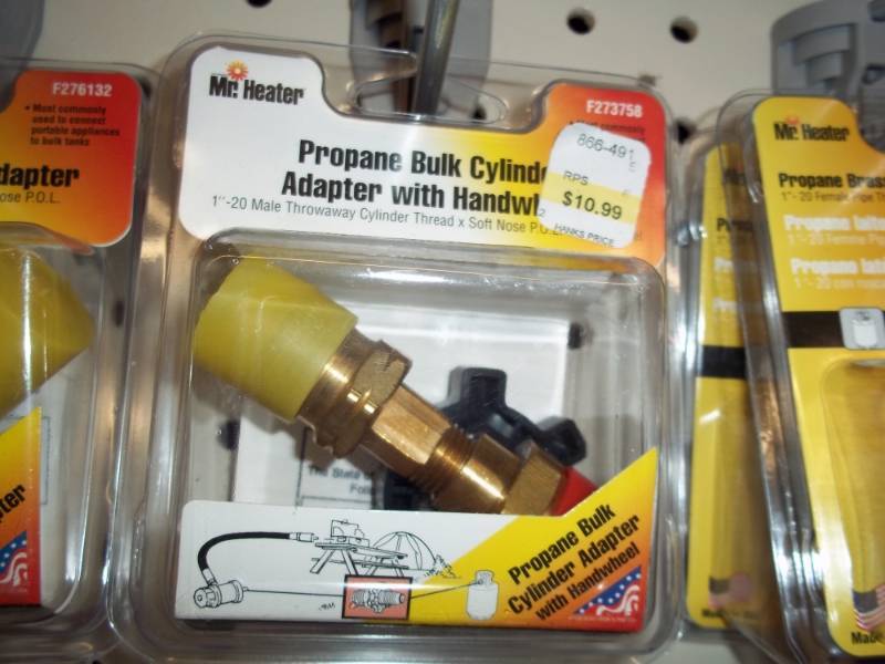 lot 323 image: Propane Bulk Cylinder Adapter