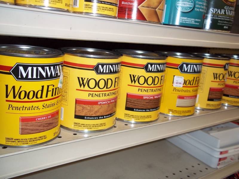 lot 395 image: 4 ft Shelf Lot of wood finish