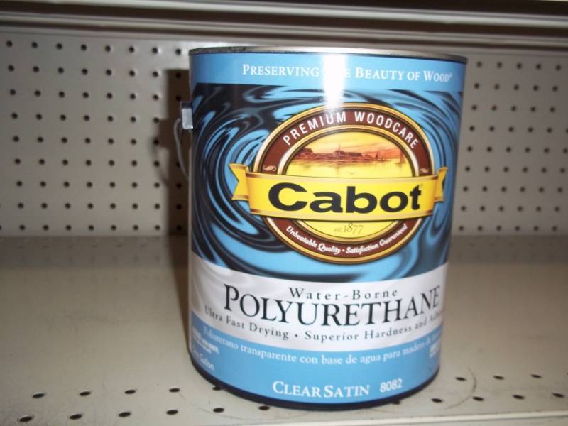 lot 398 image: Gallon Cabot Poly Urethane