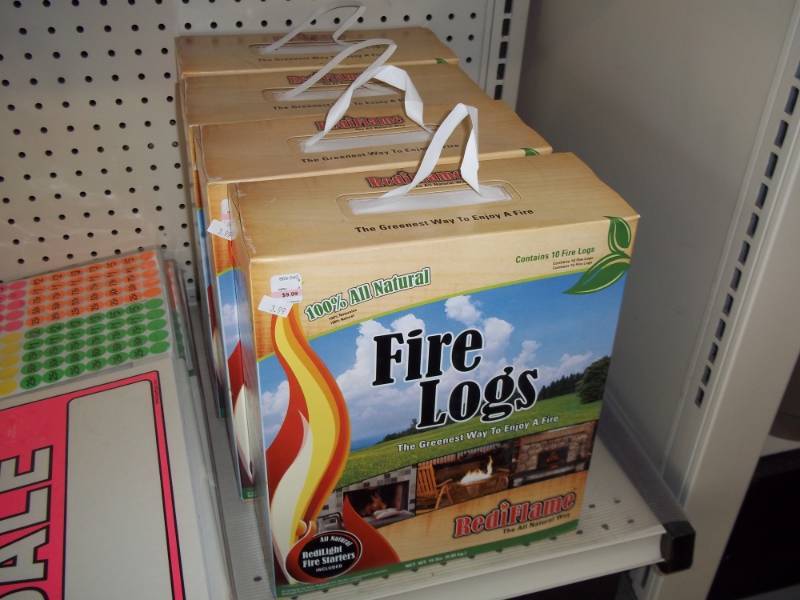 lot 434 image: Lot of 4 Boxes of Fire Logs
