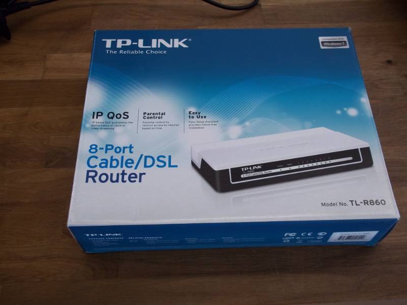 lot 489 image: DSL Cable Router