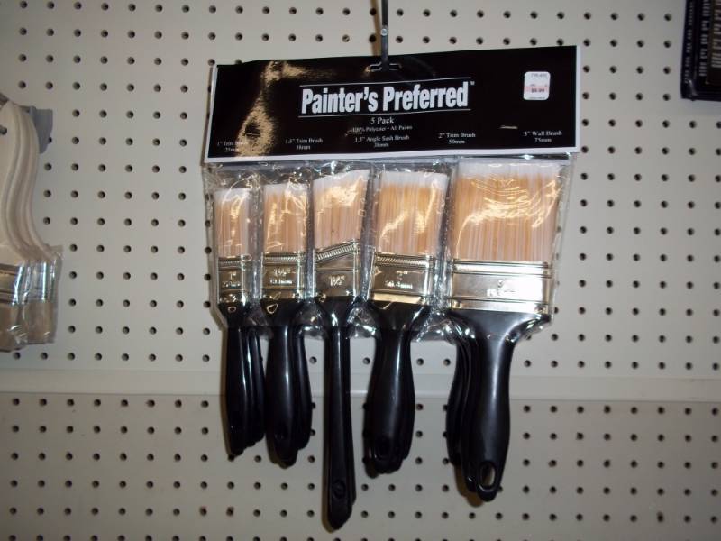 lot 508 image: Pack of 5 Brushes from 1 in to 3 in