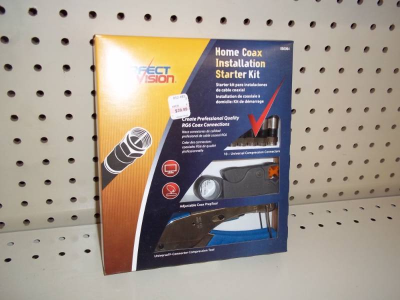 lot 587 image: Coax Starter Kit