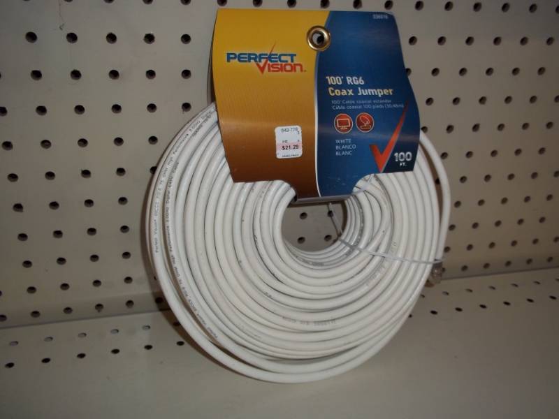 lot 589 image: Coax Cable 100ft