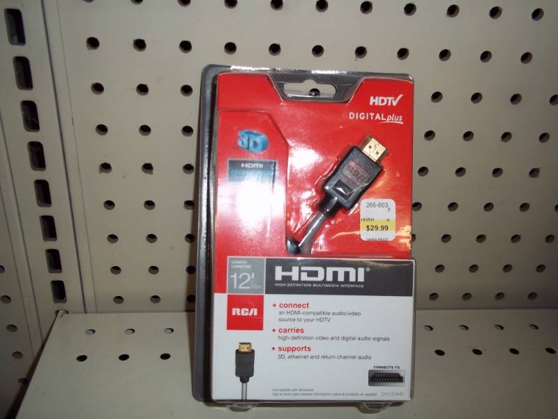 lot 606 image: HMDI Cable 12 ft