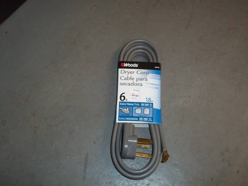 lot 692 image: Dryer Cord 6 ft