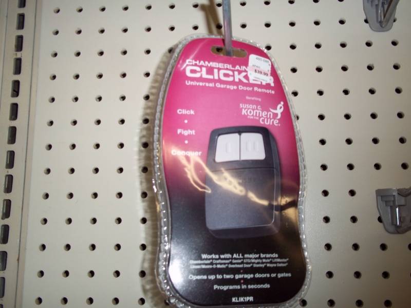 lot 697 image: Universal Garage Door Remote
