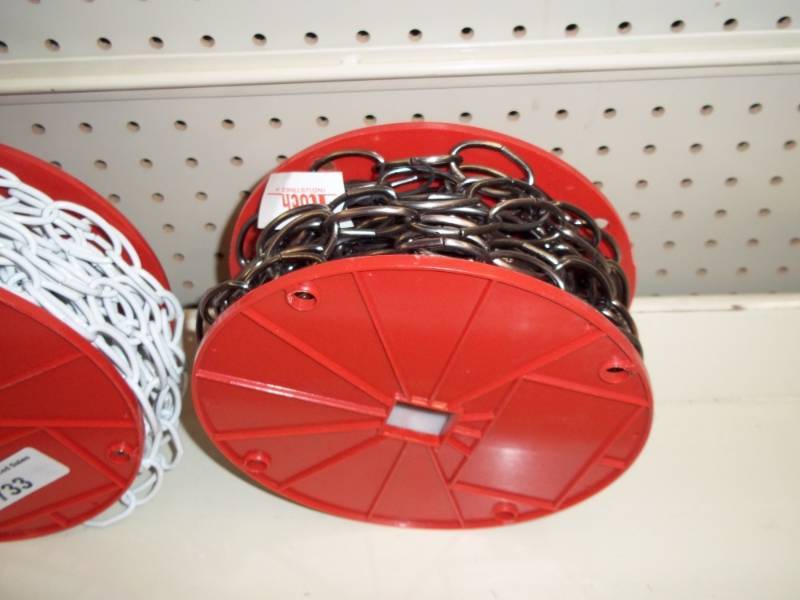 lot 734 image: Roll of Decorative Antique Brass Chain