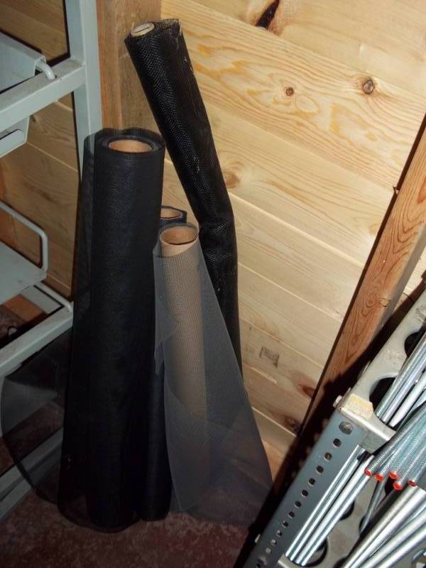 lot 743 image: 4 rolls of Replacement Window Screen