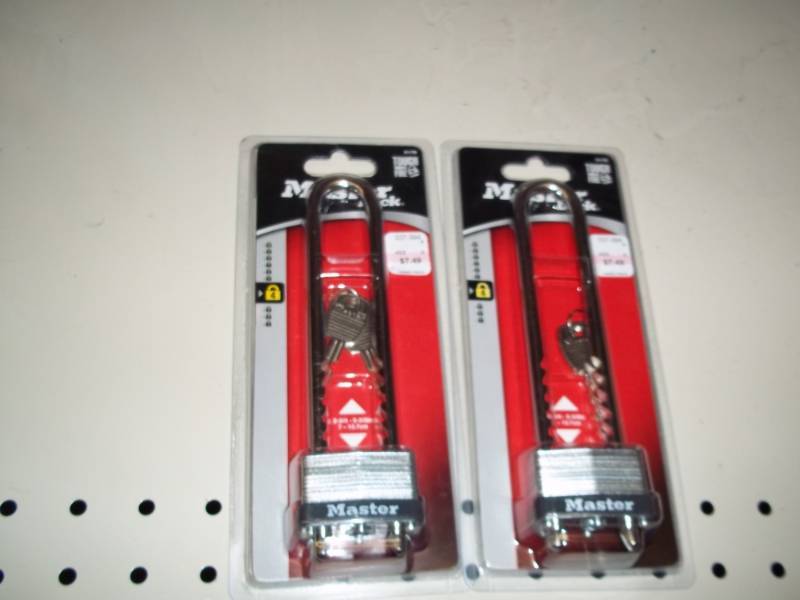 lot 750 image: Pair of Master Paddle Locks