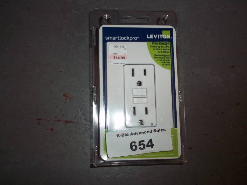 lot 654 image: GFI Outlet