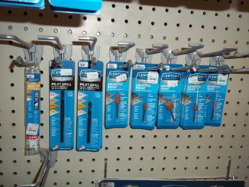 lot 844 image: Lot of Grinding Points and Pilot Drill Bits