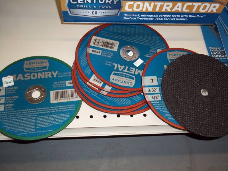 lot 853 image: Lot of Misc Masonry Blades