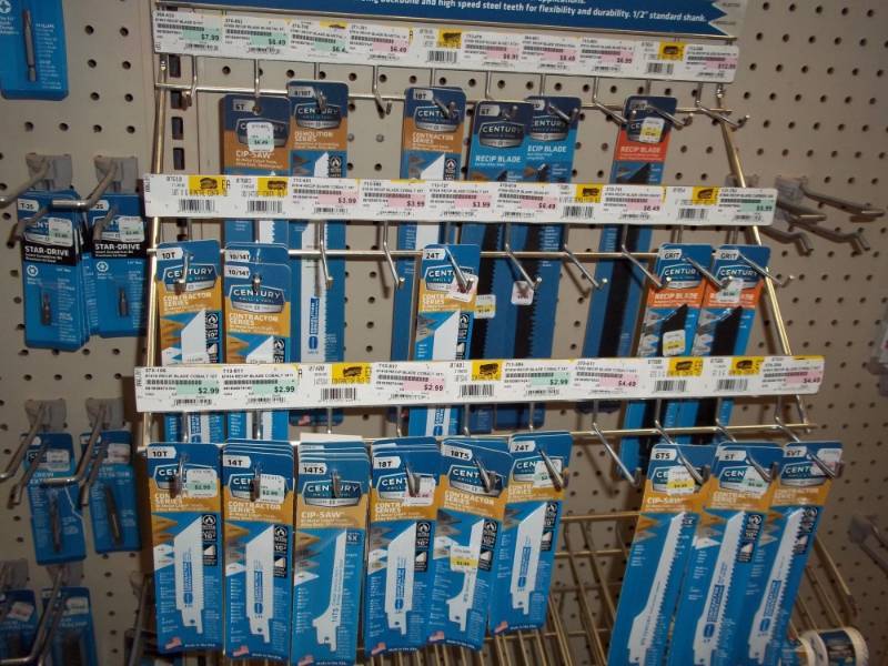 lot 857 image: Lot Variety Recip- Saw Blades