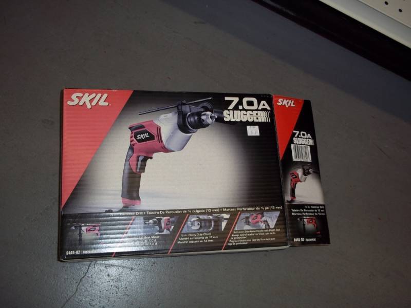 lot 872 image: Skil 12 in Hammer Drill 7 amp