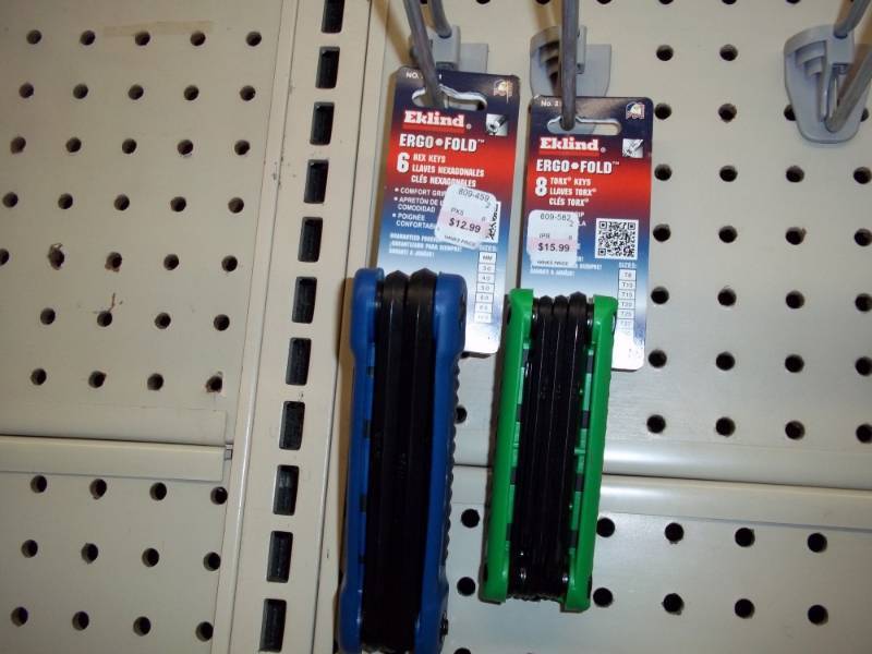 lot 926 image: Lot of 2 Hex Key Sets