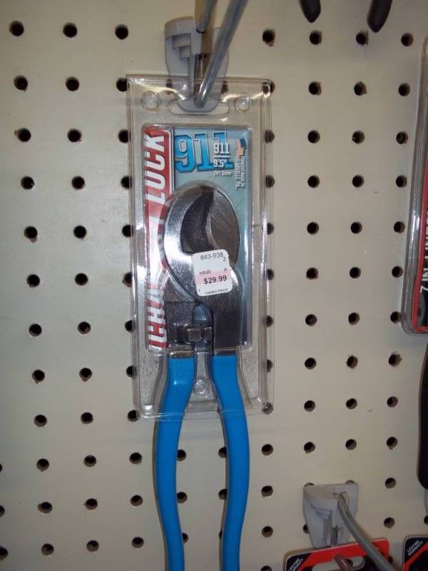 lot 938 image: Channel Lock Cutters