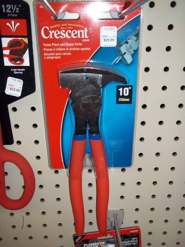 lot 952 image: Fencing Pliers