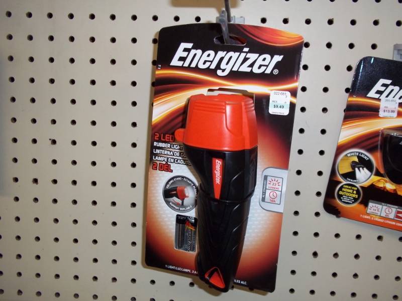 lot 994 image: LED Flashlight with rubber handle