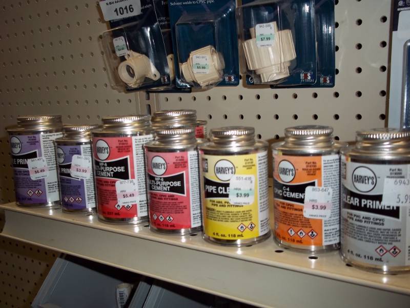 lot 1025 image: PVC Glue and Primer  9 cans