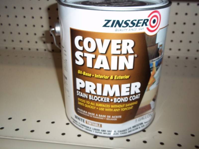 lot 1097 image: Gallon Zinsser Primer Paint