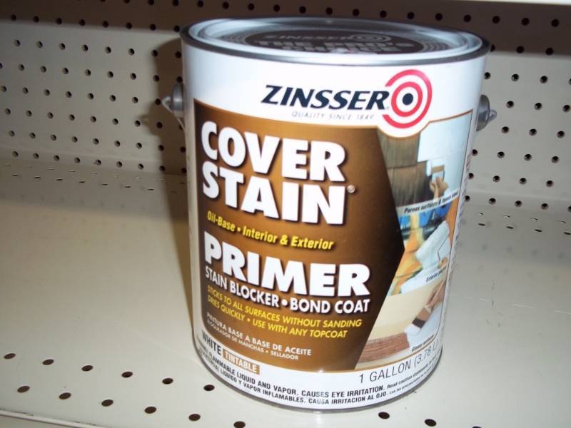 lot 1098 image: Gallon Zinsser Primer Paint