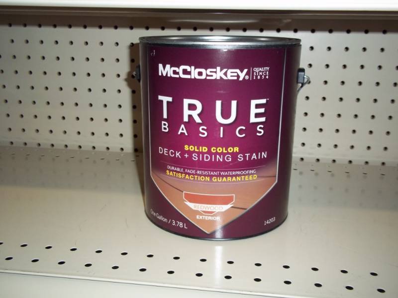 lot 1109 image: Gallon Solid Color Deck and Siding Stain