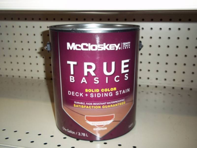 lot 1110 image: Gallon Solid Color Deck and Siding Stain