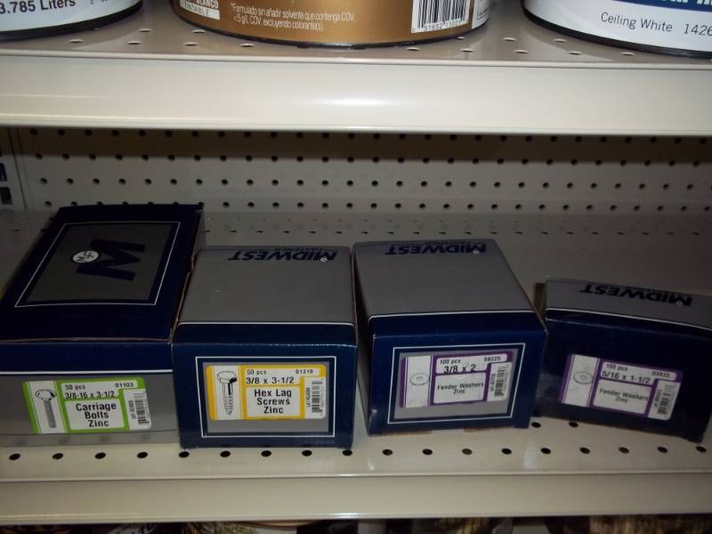 lot 1132 image: Lot of 4 Boxes of Misc hardware